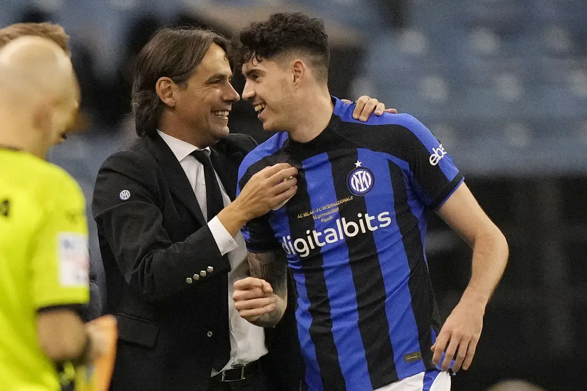 Foto: Inter Milan Juara, Simone Inzaghi Tegaskan Dirinya Sebagai Pelatih Jagonya Piala Super Italia