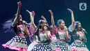 Penampilan JKT48 di Soundsfest 2024 menjadi yang dinanti para penggemarnya. (Liputan6.com/Herman Zakharia)