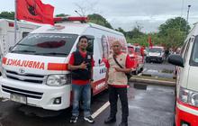 Kaisar Kiasa Kasih Said Putra Turunkan Ambulans SobatKaisar di Seminar Mitigasi Bencana DPP PDI Perjuangan