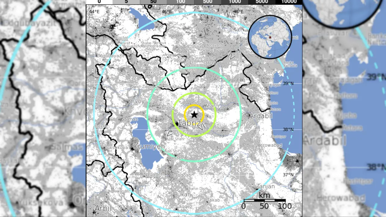 Gempa Ganda Azerbaijan Timur