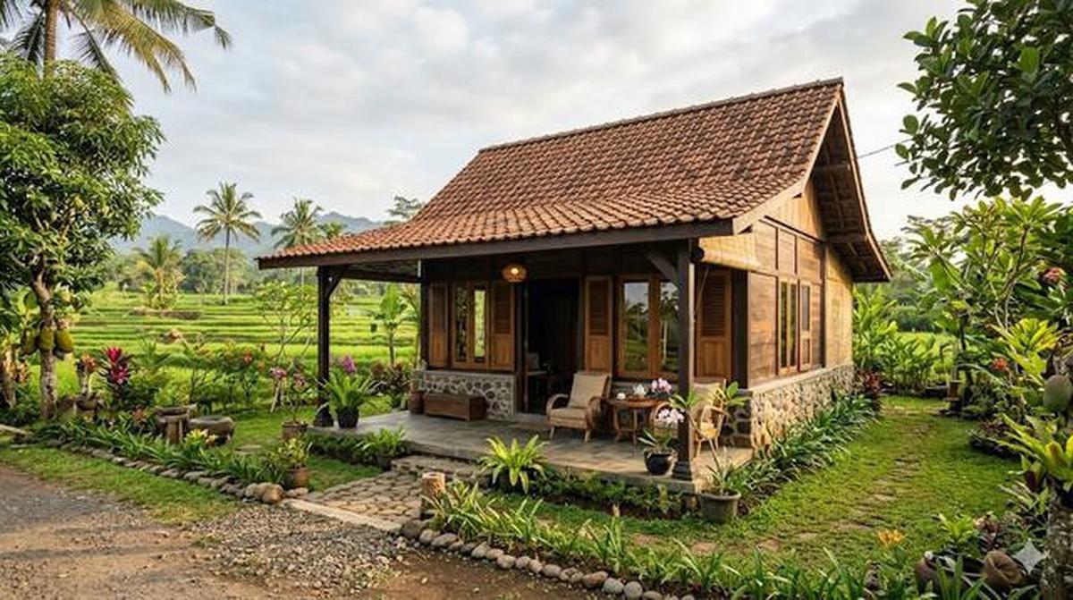 7 Desain Rumah yang Cocok dengan Lingkungan Pedesaan, Nyaman dan Menyatu dengan Alam