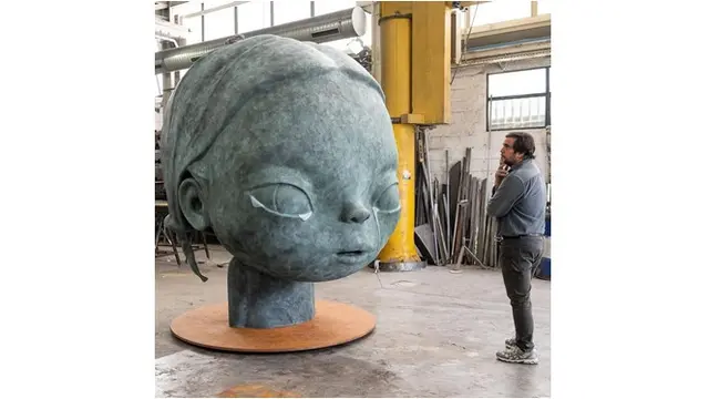 Patung Karya Seniman Indonesia Terpajang di Ibiza Spanyol, Potretnya Bikin Bangga