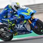 Andrea Iannone mencatatkan waktu tercepat pada tes hari kedua MotoGP di Sirkuit Losail, Qatar. (doc. MotooGP)