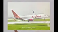 Kronologi Pesawat Batik Air Mendarat Miring di Bandara Soetta