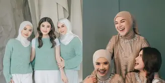 Menikah dengan Haldy Sabri, Irish Bella turut dikaruniani dua putri sambung yang sama-sama cantik Ketiganya kerap tampil kompak layaknya kakak beradik [@_irishbella_]