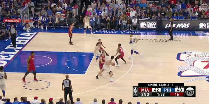 VIDEO : Cuplikan Pertandingan Playoffs NBA, Sixers 104 vs Heat 91