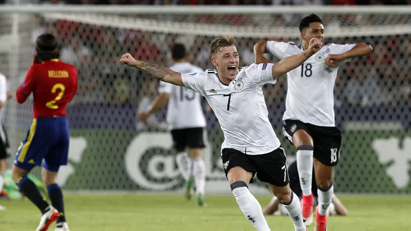 Jerman U21, Spanyol U21, Piala Eropa