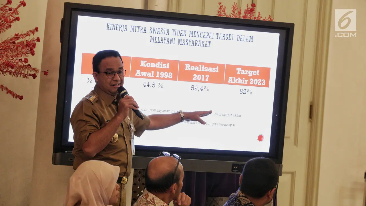 Pemprov DKI Jakarta Segera Ambil Alih Pengelolaan Air dari Swasta