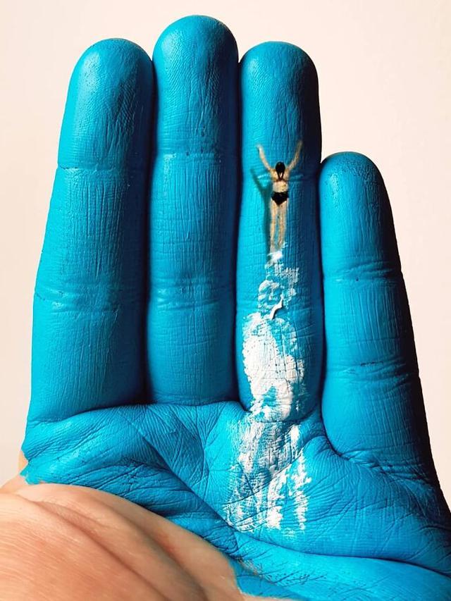 Jadikan Tangan Sebagai Kanvas, 6 Karya Seniman Ini Bak Sungguhan