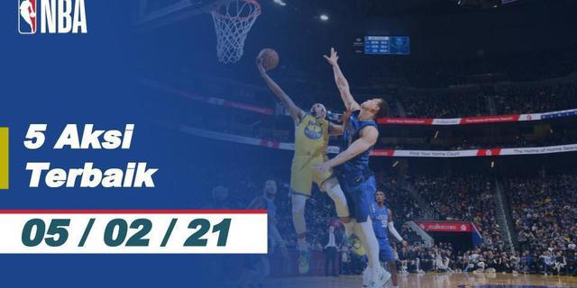 VIDEO: 5 Aksi Terbaik NBA 5 Februari 2020, Melihat Slam Dunk Keren Jamal Murray