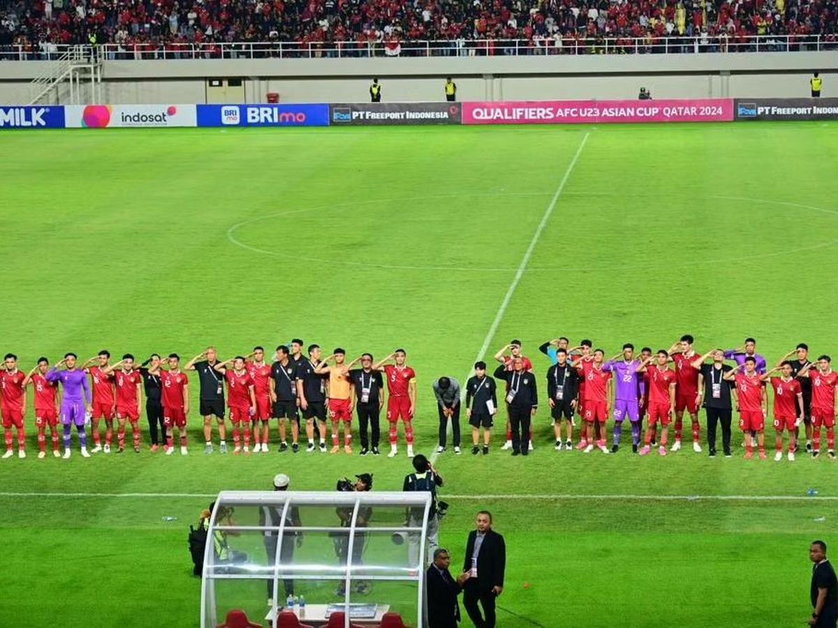 Jan Ethes Nonton Timnas U23 Vs Turkmenistan