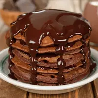 ilustrasi pancake coklat oreo/Olyina V/Shutterstock