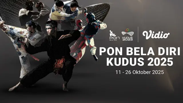 Saksikan PON Bela Diri 2025 Kudus eksklusif di Vidio. (dok. vidio.com)