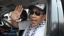Mantan Sekretaris Umum Front Pembela Islam (FPI) Munarman keluar dari Lembaga Pemasyarakatan (Lapas) Salemba, Jakarta Pusat, Senin (30/10/2023). (merdeka.com/Imam Buhori)