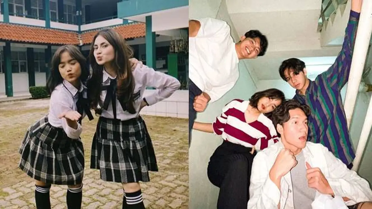 7 Potret Kebersamaan Fuji dan Pemain Film Bukan Cinderella