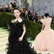 Ningning aespa debut di Met Gala 2026. Photo by DIMITRIOS KAMBOURIS / GETTY IMAGES NORTH AMERICA / GETTY IMAGES VIA AFP