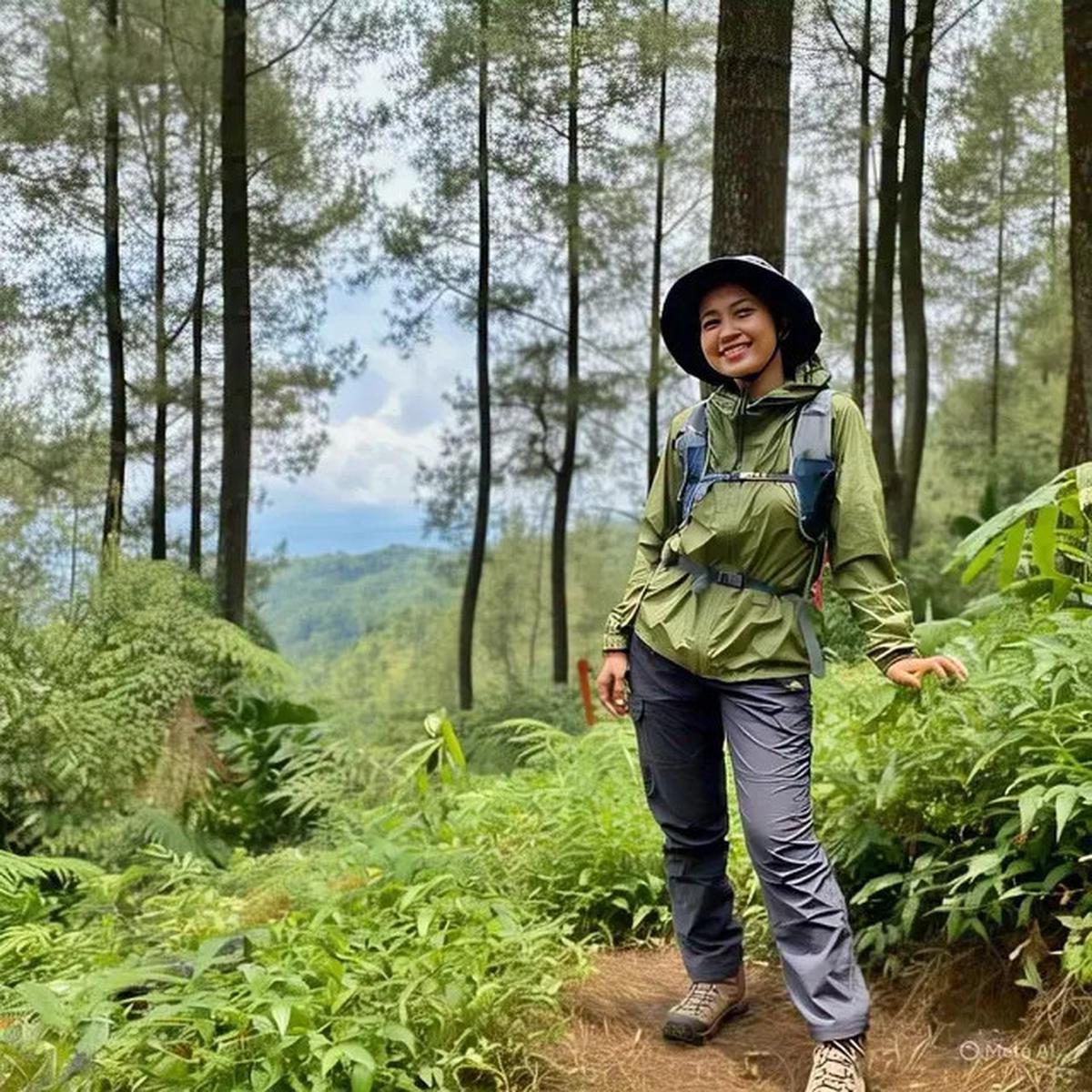 10 Inspirasi Hiking Outfit Wanita, Tampil Stylish &amp; Nyaman di Alam Bebas