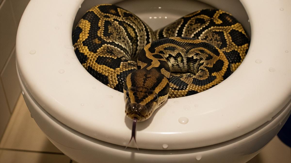 Bagaimana Ular Bisa Keluar dari Kloset? Ini Jalur Masuk dan Cara Mencegahnya