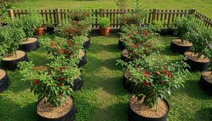 Model Kebun Cabai Rawit Tanpa Tanah/AI