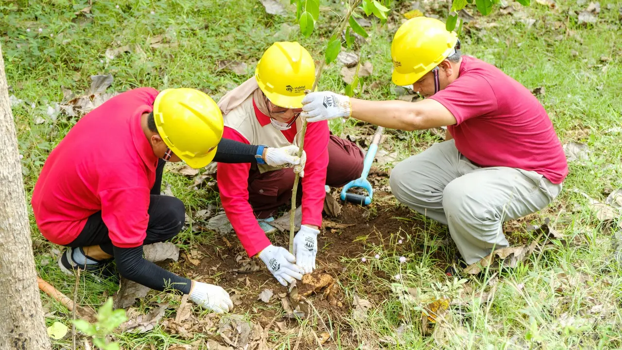 Program pengadaan akses air bersih, penanaman pohon serta edukasi literasi keuangan diberikan ke masyarakat di Kabupaten Gunungkidul, Daerah Istimewa Yogyakarta (DIY) yang mengalami bencana kekeringan berkepanjangan.