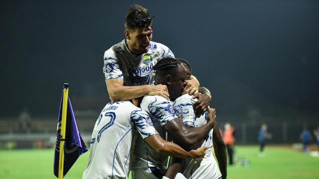 Foto: Dramatis, Bruno Cantanhede Bawa Persib Bandung Taklukkan Arema FC di BRI Liga 1