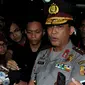 Kabareskrim Komjen Pol Budi Waseso menjawab pertanyaan wartawan usai upacara kenaikan pangkat korps raport yang digelar di Rupatama, Mabes Polri, Jakarta, Kamis (5/2/2015). (Liputan6.com/Johan Tallo)