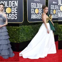 Parade gaun princess di Golden Globe 2020. (Foto: Dok. Valentino)