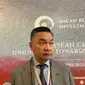 Founder and Chairman of Foreign Policy Community of Indonesia (FPCI), Dino Patti Djalal dalam ASEAN Business &amp; Invesment Summit ke 2 di Sultan Hotel, Jakarta Senin (4/9/2023). (Tasha/Liputan6.com)