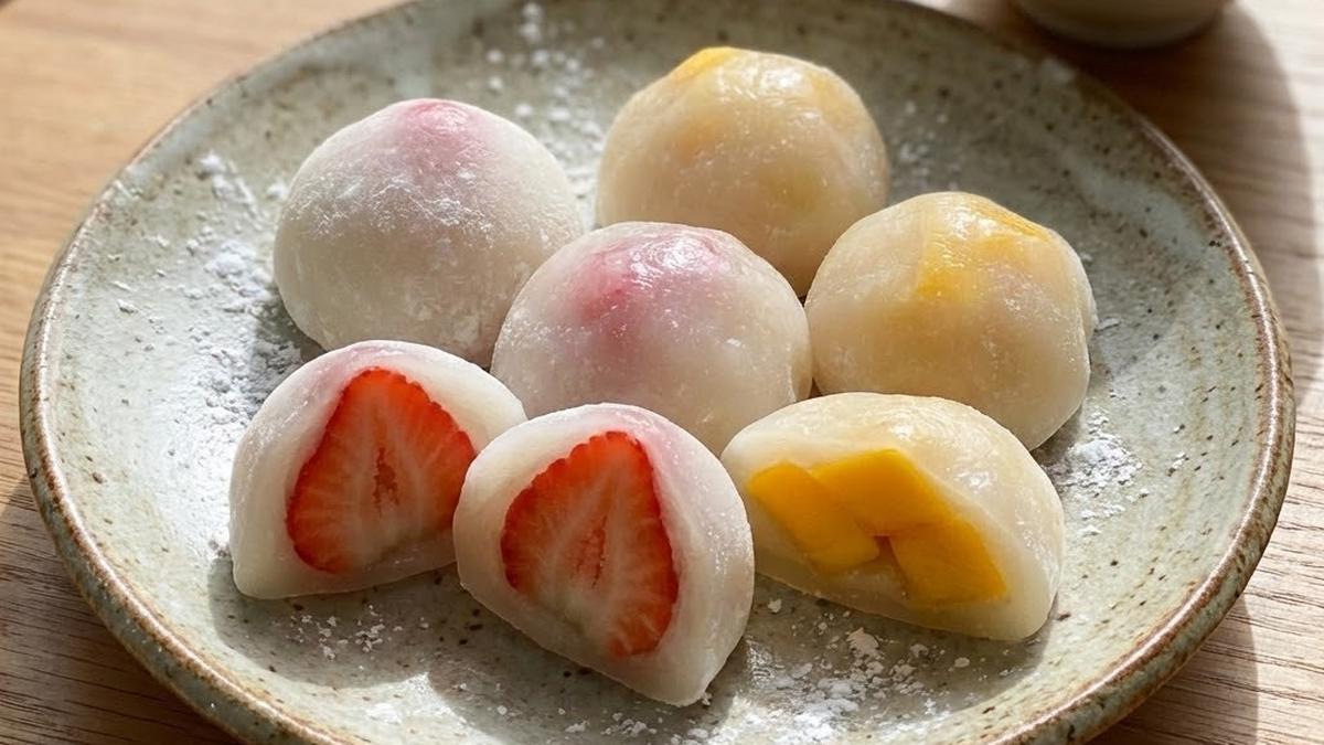 Cara Membuat Mochi Tanpa Tepung Ketan, Teksturnya Tetap Kenyal dan Enak