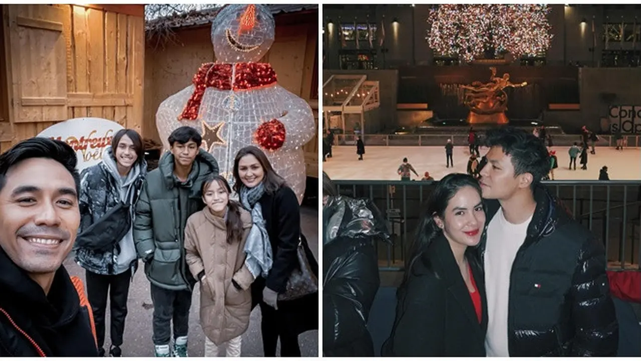 7 Artis yang Rayakan Natal 2021 di Luar Negeri, Ada yang Mudik ke Swiss dan Jerman