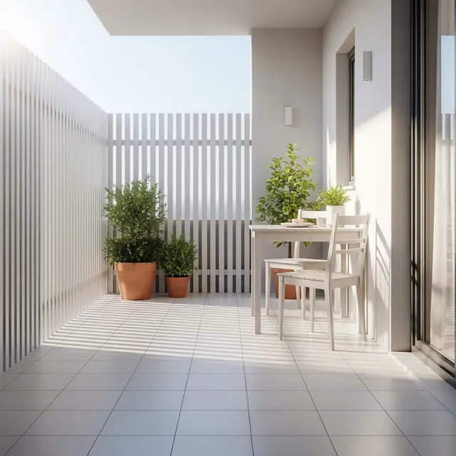 Inspirasi Teras Rumah Kecil Bergaya Minimalis yang Terlihat Lebih Lapang dan Estetik (Image by Gemini AI)