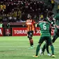 Bhayangkara Surabaya United menutup putaran pertama TSC 2016 dengan kemenangan 3-1 atas Perseru Serui. (Bola.com/Fahrizal Arnas)