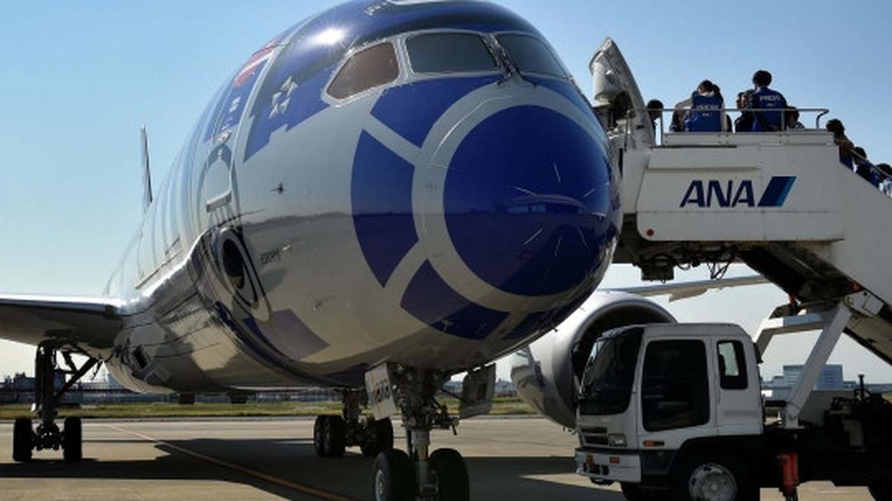 Intip interior pesawat Star Wars, armada baru All Nippon Airways