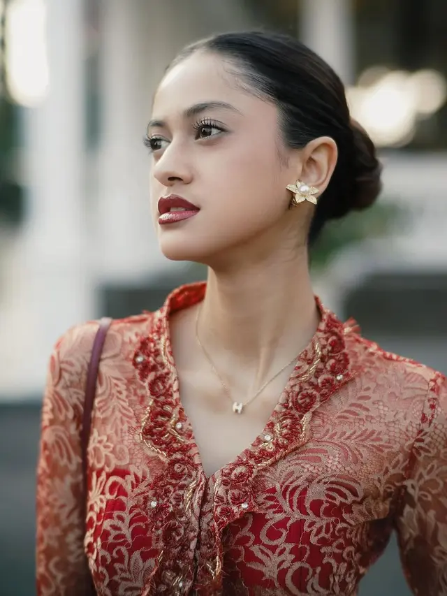 Asila Maisa saat Dampingi sang Ayah, Ramzi di Upacara Kemerdekaan ke-80 di Cianjur. [@therealasilamaisa]