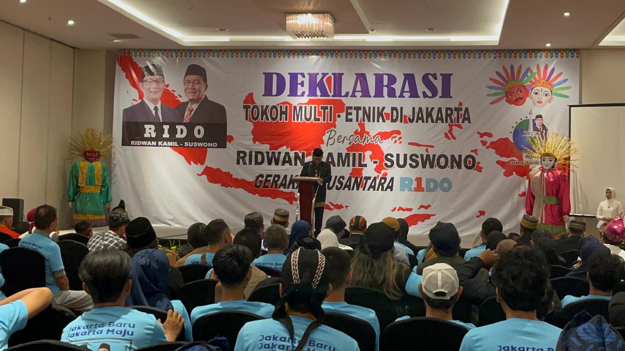 Puluhan Tokoh Multi Etnis Beri Dukungan, Ridwan Kamil Janjikan Program RIDO Adil Bagi Semua Golongan