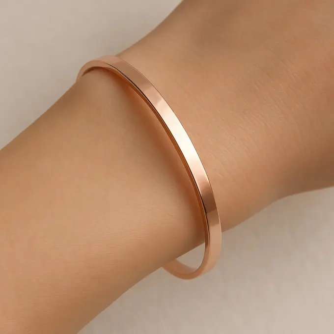 Model Gelang Rose Gold Asli yang Lagi Tren (Foto: ChatGPT)
