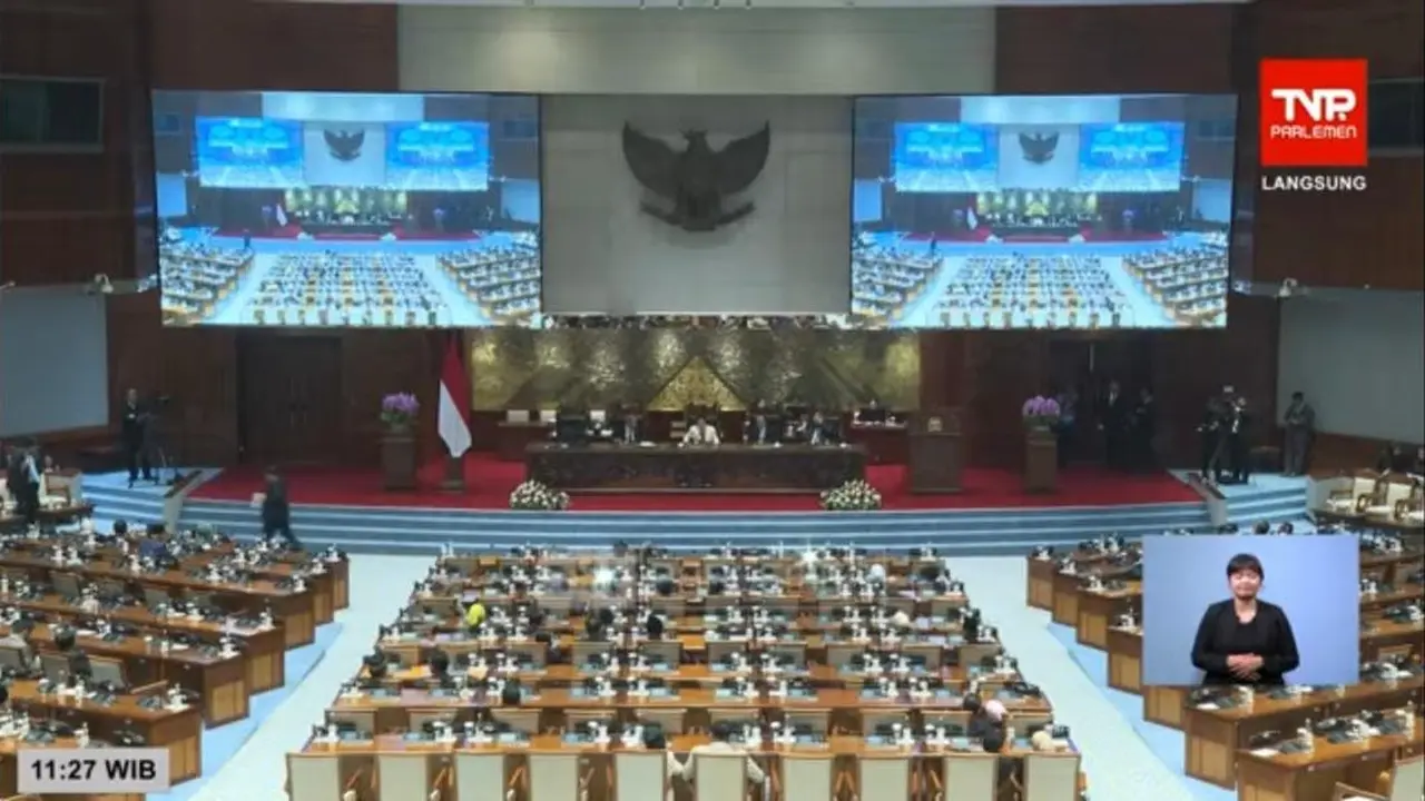 Rapat Paripurna ke-17 Masa Persidangan IV Tahun Sidang 2025–2026.