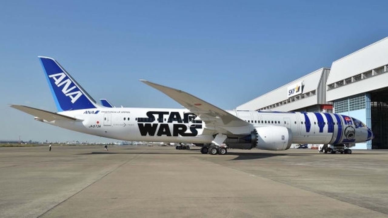 Intip interior pesawat Star Wars, armada baru All Nippon Airways