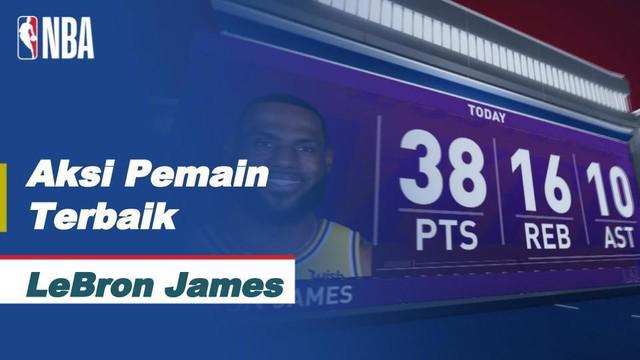 Berita Video LeBron James tampil gemilang saat LA Lakers kalahkan Denver Nuggets di gim kelima final NBA wilayah Barat.