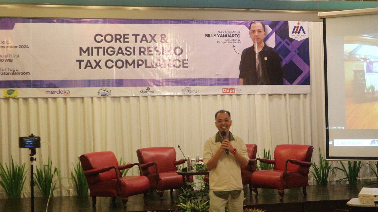 Seminar Core Tax & Mitigasi Risiko Tax Compliance AMA Malang