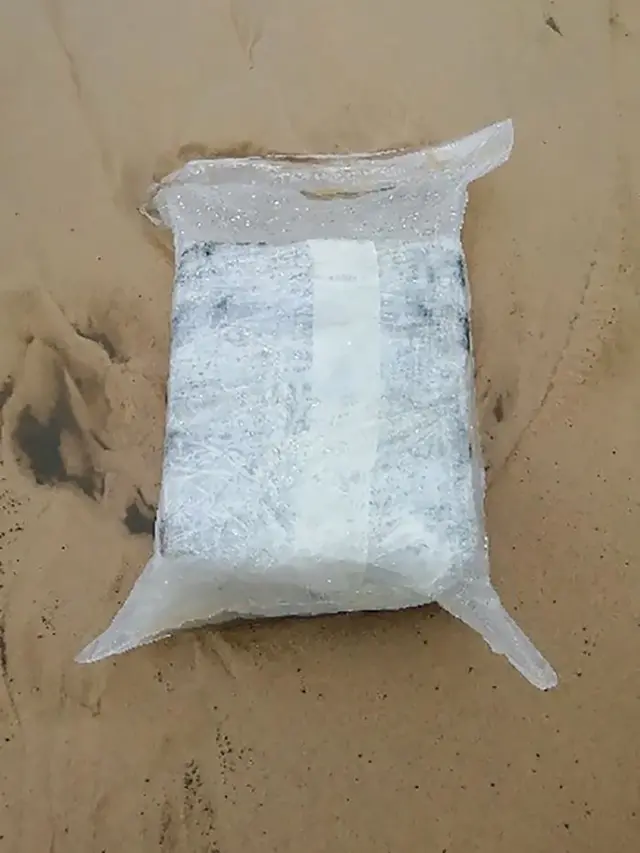 Narkoba terdampar di Pantai Prancis.