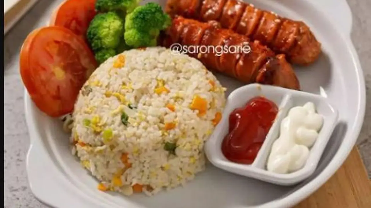 Nasi Goreng Putih Tanpa Kecap