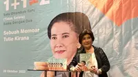 Aktris Legendaris Tutie Kirana Luncurkan Buku Sebuah Memoar Tutie Kirana Tepat di Ulang Tahun ke-70. (ist)