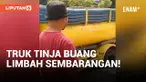 Edan! Truk Tinja Buang Limbah di Gorong-gorong Tanjung Duren