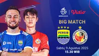 Nonton BRI Super League Persib vs Semen Padang Live Eksklusif di Vidio. (Sumber: dok. vidio.com)