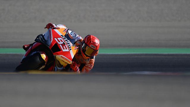 Aksi comeback Marc Marquez di balapan MotoGP Aragon 2022
