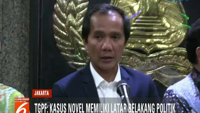 TGPF Ungkap Hasil Investigasi Kasus Novel Baswedan ke Kapolri Pekan Depan