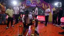 Jakarta Bhayangkara Presisi melengkapi gelar juara dengan tampilnya Noumory Keita sebagai best spiker dan top scorer PLN Mobile Proliga 2024. (Liputan6.com/Helmi Fithriansyah)