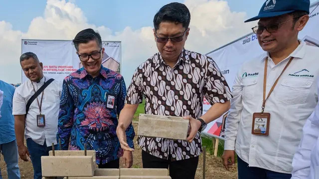 Sukseskan 3 Juta Rumah, Semen Indonesia-Asatu Realty Bangun 500 Rumah di Cianjur