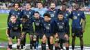 Calvin Verdonk yang tampil sebagai starter kembali turut berperan dalam fase menyerang maupun bertahan tim Lille sepanjang laga ini. (AP Photo/Darko Vojinovic)